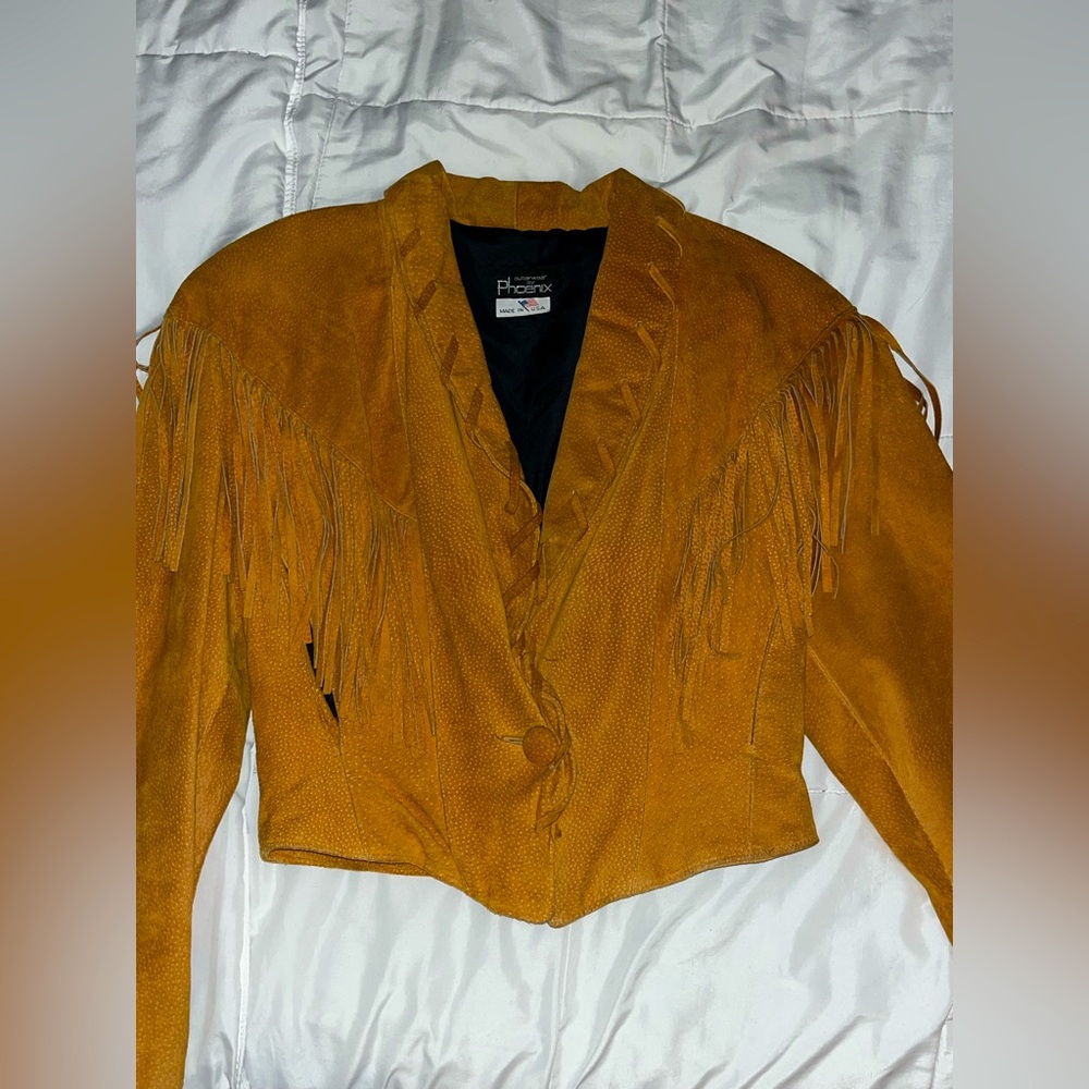 Fringe jacket
